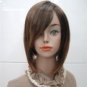 Lady's fashion short brown Straight SYNTHETIC FIBER hair wig/ wigs #9348L