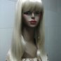 Good quality long Straight SYNTHETIC FIBER Hair wig #E-M209 free shipping