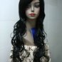 4 colors! Ladys's fashion long wave black brown mixed Hair wig #A-9439