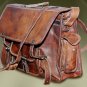 Genuine Men's Auth Real Leather Messenger Laptop Briefcase Satchel Mens Bag