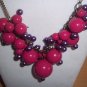 Pink Bubbles Necklace Set
