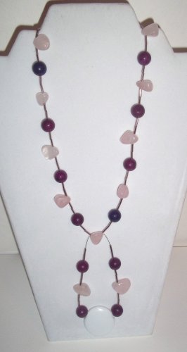 Raspberry Parfait Necklace Set