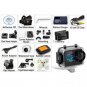 Waterproof 1080p HD Sports Camera "Cubicam" - 5MP, Body Strap + Multi Mount Accessory Kit