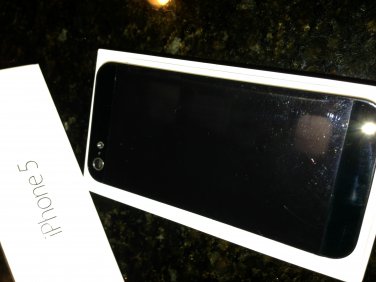 iPhone 5 Translucent Black Housing Faceplate Cover Replacement Part