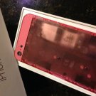 iPhone 5 Translucent Pink Housing Faceplate Cover Replacement Part