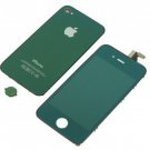 5x iPhone 4S Electroplated Mirror Green Replacement LCD Digitizer Assembly Parts