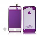 5x iPhone 4S Transparent Electroplated Purple Replacement LCD Digitizer Assembly Parts