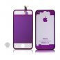 5x iPhone 4S Transparent Electroplated Purple Replacement LCD Digitizer Assembly Parts