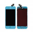 Light Blue Replacement LCD Digitizer Assembly Parts for iPhone 5