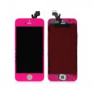 Dark Pink Replacement LCD Digitizer Assembly Parts for iPhone 5