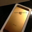 iPhone 5 Full Matte Gold Back Housing Faceplate Cover Replacement Part