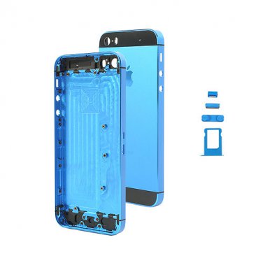 iPhone 5S Blue Chassis Housing Faceplate Cover Replacement Part