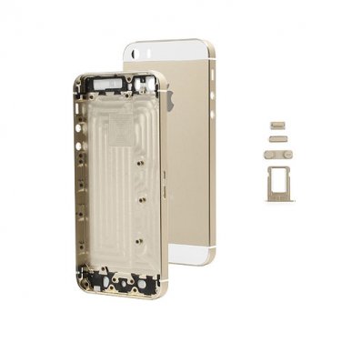 iPhone 5S Champagne Gold Chassis Housing Faceplate Cover Replacement Part