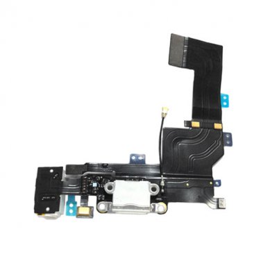 iPhone 5S Data Connector Lightning Port with Earphone Port  Replacement Part