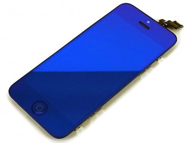 iPhone 5 Mirror Blue Replacement LCD Assembly Part