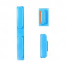 x10 iPhone 5C Baby Blue  Button Kit Parts