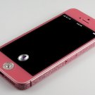Custom iPhone 5 Pink LCD White Crystals