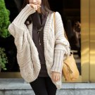 Batwing Sleeve Loose Wrap Cardigan
