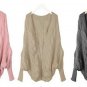 Batwing Sleeve Loose Wrap Cardigan