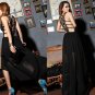 Open back CROCHET ciffon Dress