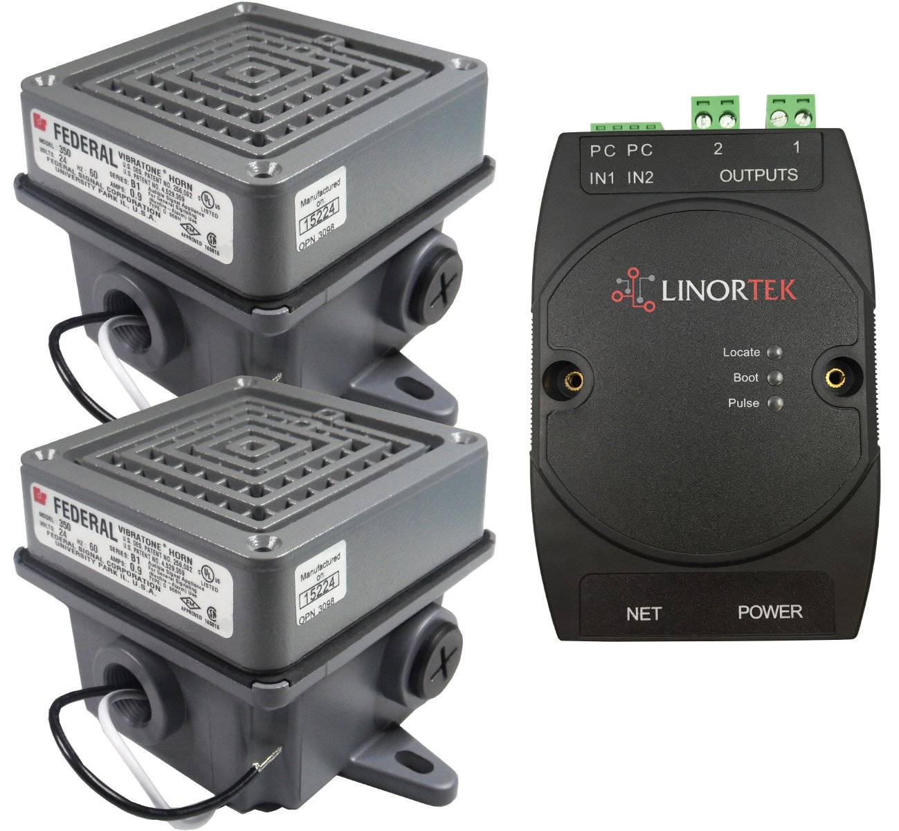 Linortek Netbell-2-2Buz IP-based Extra Loud Alarm Buzzer Factory ...