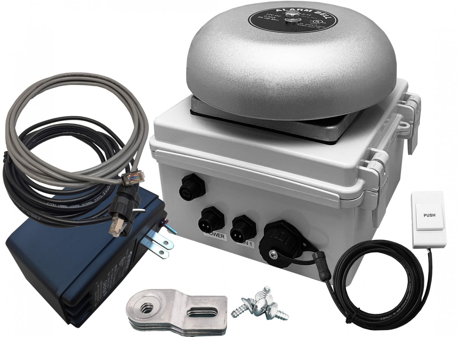 NETBELL-K, Web-based Loud Electric School Factory Break Alarm Bell System Automatic Bell Timer
