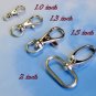 40 Nickel Plated 1 INCH EXTRA LARGE Swivel Clasp