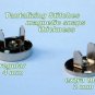 15 Nickel Plated Finish Extra thin 18 mm Magnetic Snap Closures