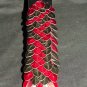 Red and Black Dragon Scale Bracelet