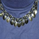 Barrel Necklace with Dragon Scales