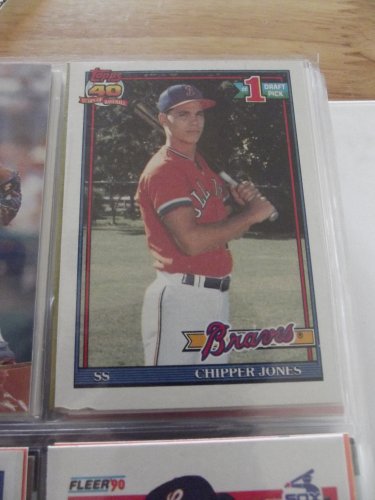 Chipper Jones 1991 Topps Rookie Card