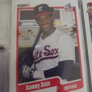 Sammy Sosa 1990 Fleer Rookie Card