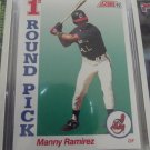 Manny Ramirez 1992 Score "1st Round Pick" Card