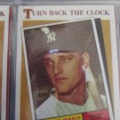 Roger Maris 1986 Topps "Turn Back the Clock" RARE Insert card
