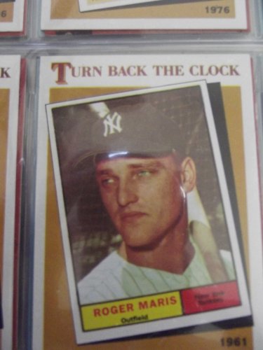 Roger Maris 1986 Topps "Turn Back the Clock" RARE Insert card