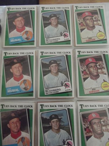 Ron Blomberg 1988 Topps "Turn Back the Clock" card