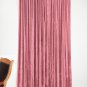 CARNATION - Vintage Blackout 100% Cotton Velvet Lined Curtain Home Theatre Panel-50"W X 72"L