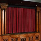 Cemelia 100% Vintage Traditional Blackout Velvet Curtain Theater Panel - 9W by 9H ft