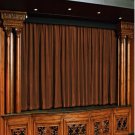 Choco 100% Vintage Traditional Blackout Velvet Curtain Theater Panel - 9W by 9H ft