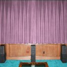 New Lavender 100% Blackout Home Theater Velvet Lined Curtain 90 by 90 Inches