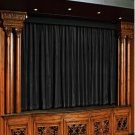 Vintage Style Pole Pocket Black 100% cotton Velvet curtain Theater/Stage Panel - 20Wx10H FT Vintage Style Pole Pocket Black 100% cotton Velvet curtain Theater/Stage Panel - 20Wx10H FT