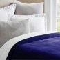 Royal Blue | Fine Quality Velvet Duvet Cover With White Cotton Lining Quilt Cover King / Cal King