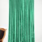NEW COTTON VELVET BLACKOUT WINDOW/DOOR LINED CURTAIN-PEACOCK GREEN 54''W X 84''H