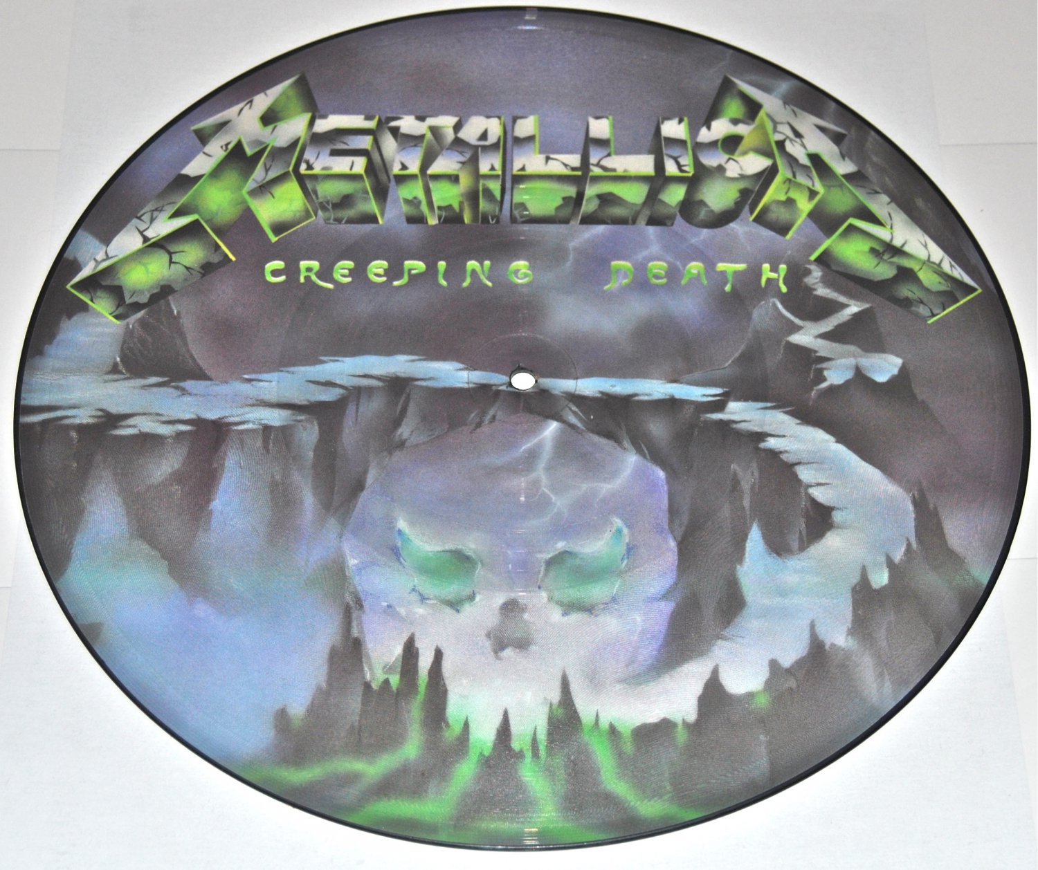 Metallica Creeping Death LP UK Released Limited Edition P12 KUT 112 in