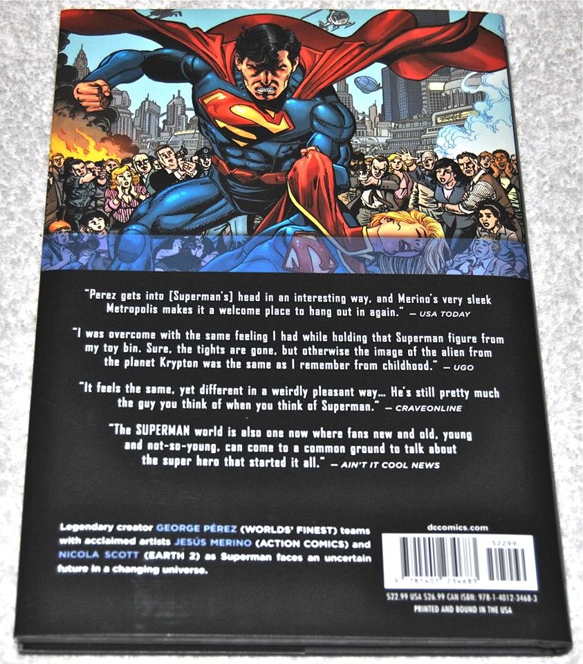 Superman #1 What Price Tomorrow? 2012 Hardcover Collected Edition