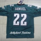 Asante Samuel Authentic Eagles Home Jersey
