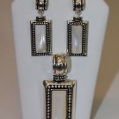 Premier Quality Mother of Pearl Earrings & Pendant SET Enhancer Slide Design