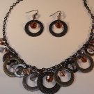 Premier Quality High Fashion Design Necklace & Earrings SET- NEW