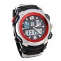 Anike Multi-function 50m Water-resistant Analog Digital Watch (Red)