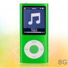 MIni 8GB 2.2 LCD Screen MP4 Player with 0.3M Camera (green)